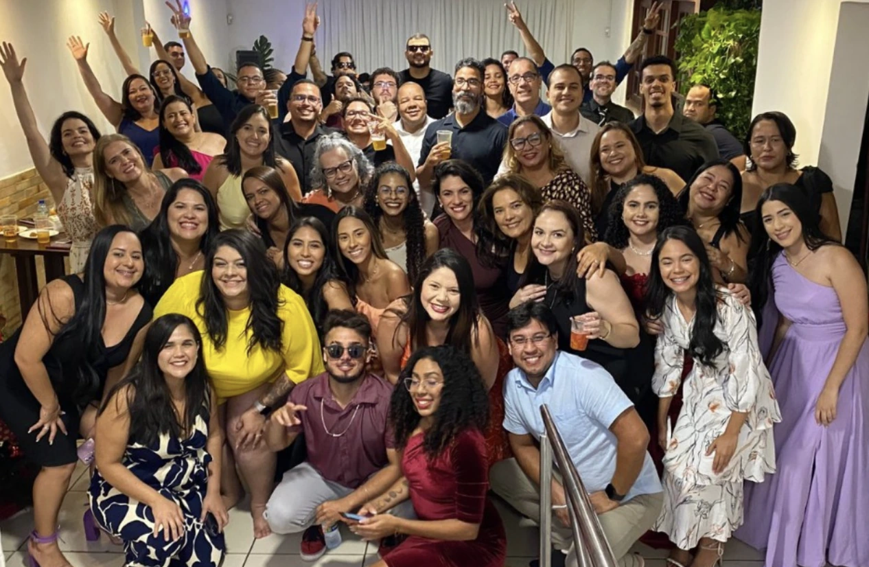 Confraternização da equipe ATIVA